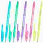 Ручка шариковая с грипом BRAUBERG "ULTRA GT PASTEL", СИНЯЯ, корпус ассорти, линия 0,35 мм, 144053